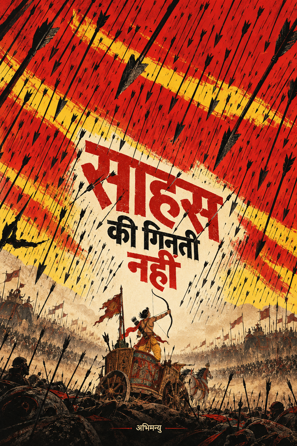 Original abhimanyu artwork included in the set